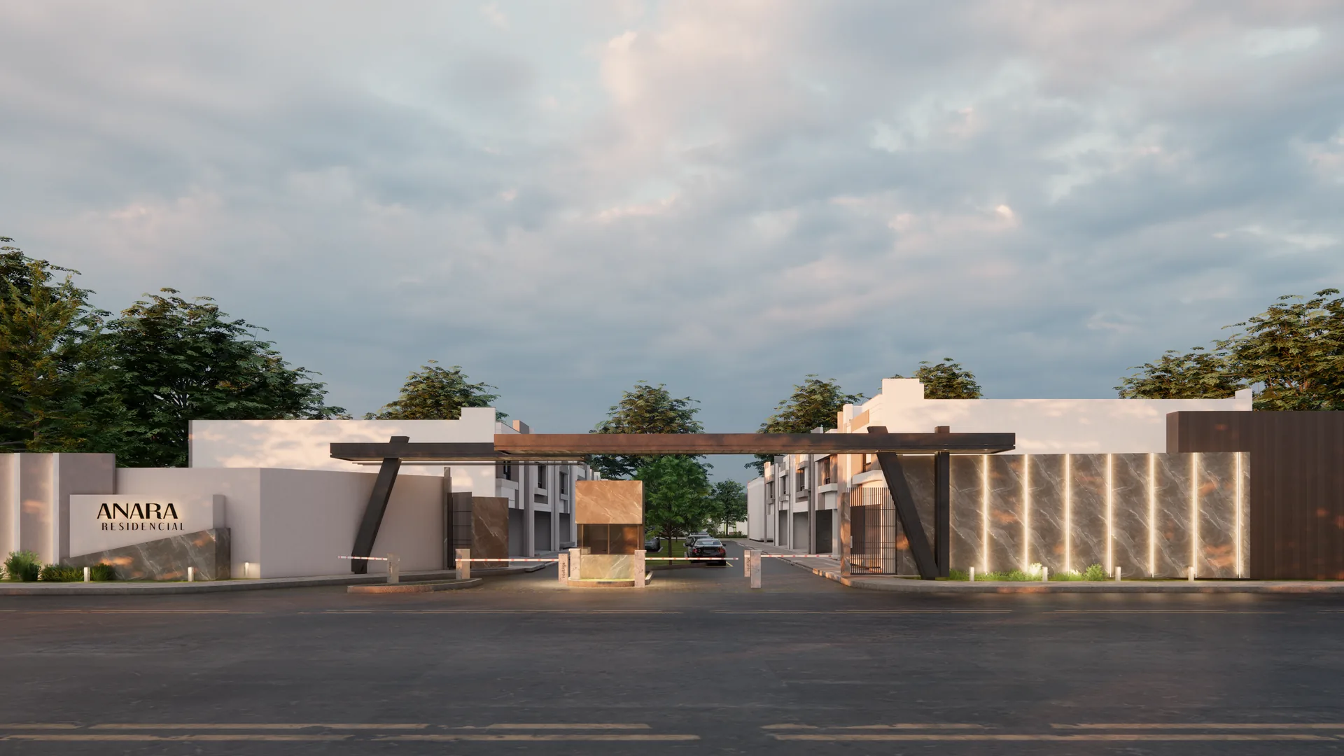 Acceso de Anara Residencial