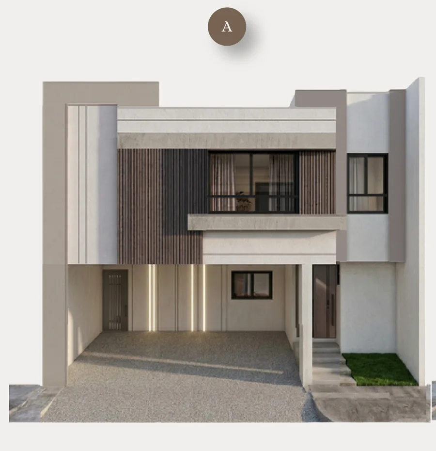Fachada Tipo A de Anara Residencial