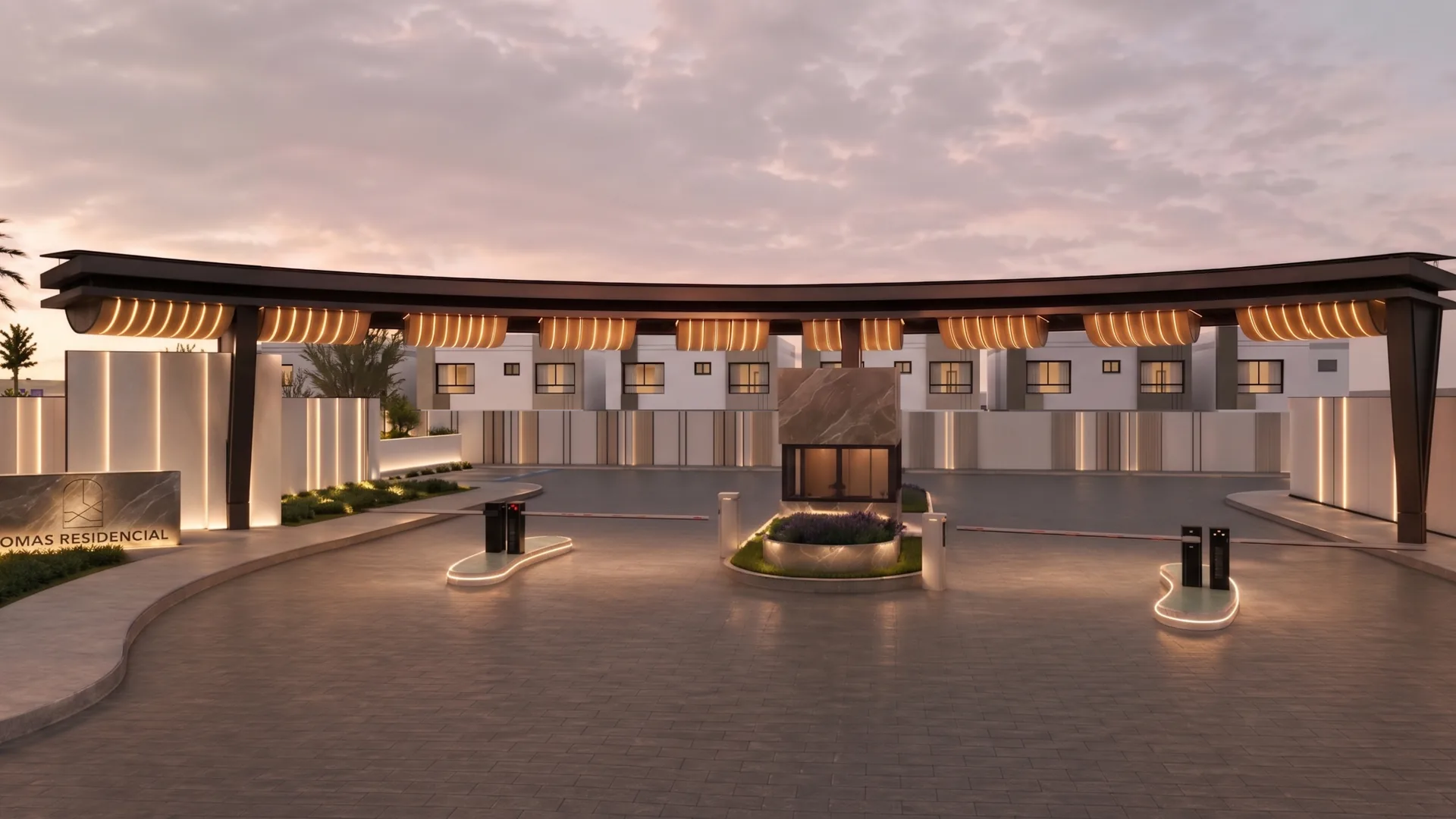 Acceso de Lomas Residencial